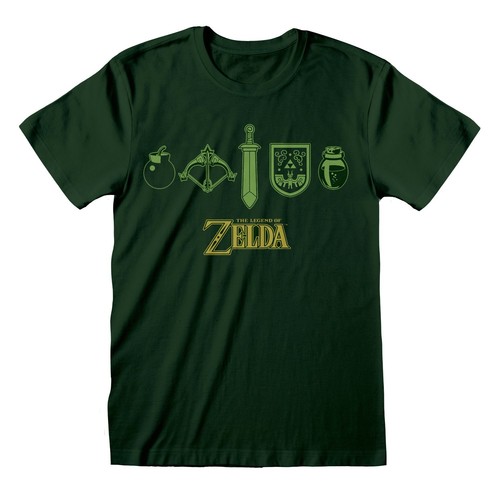 Legend zelda shirt verde - of,